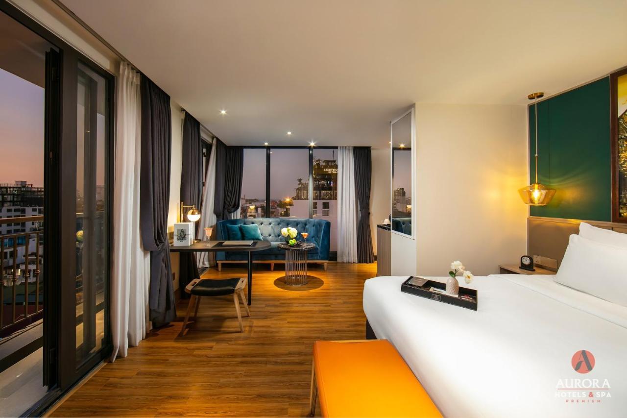 Aurora Premium Hotel&Spa Hanoj Exteriér fotografie