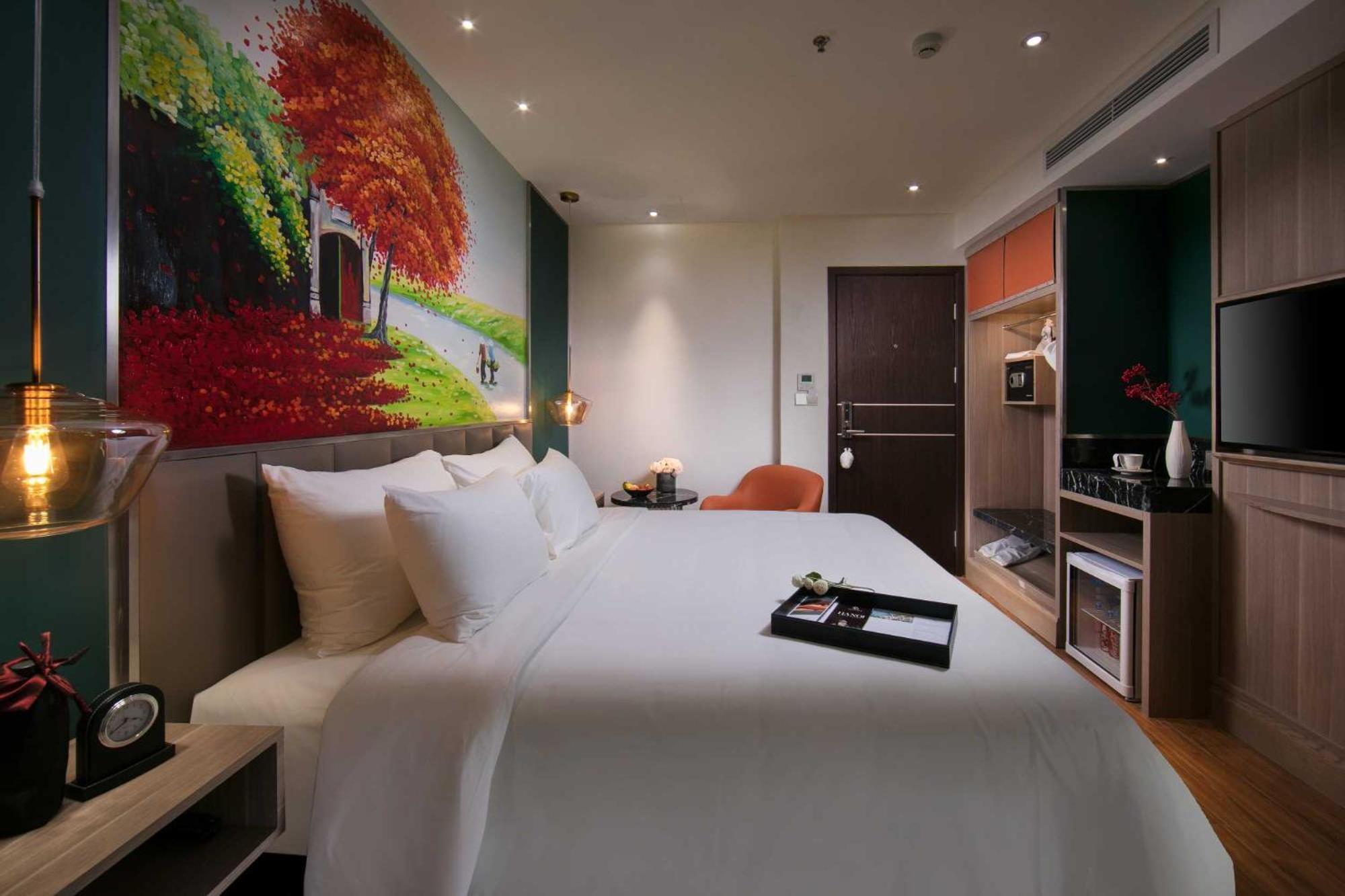Aurora Premium Hotel&Spa Hanoj Exteriér fotografie
