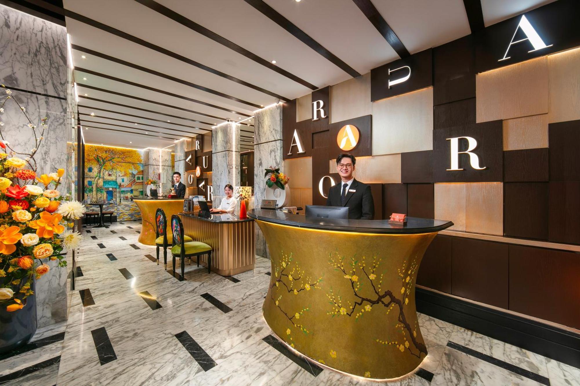Aurora Premium Hotel&Spa Hanoj Exteriér fotografie