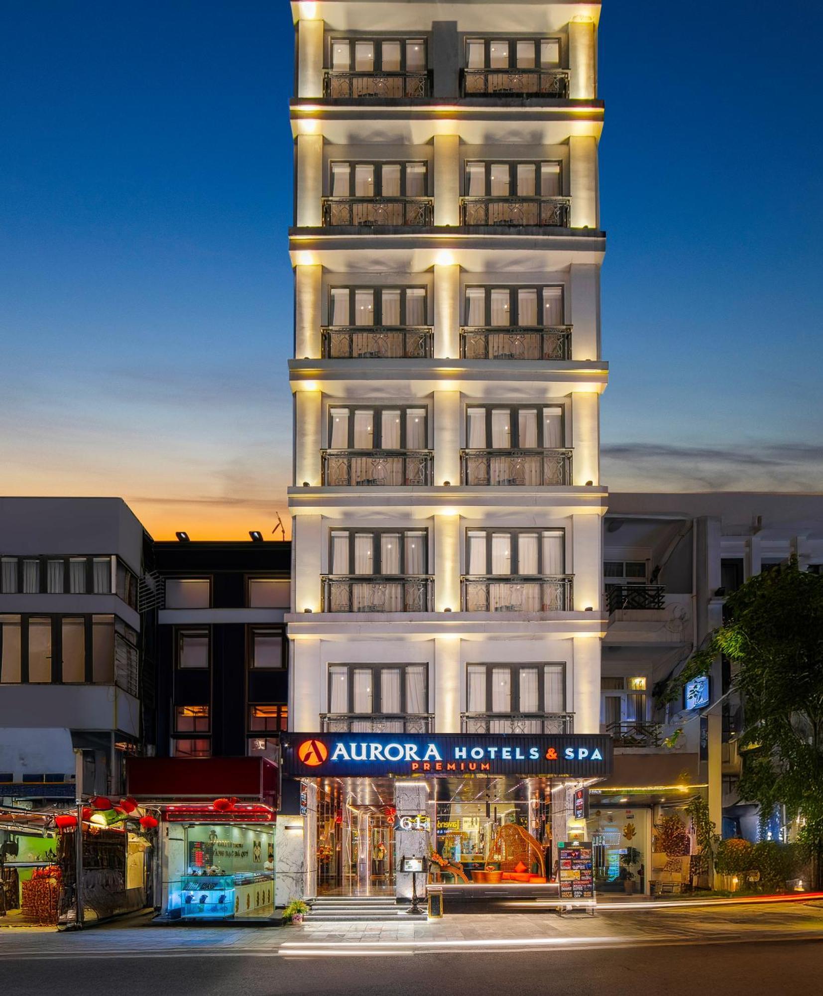 Aurora Premium Hotel&Spa Hanoj Exteriér fotografie
